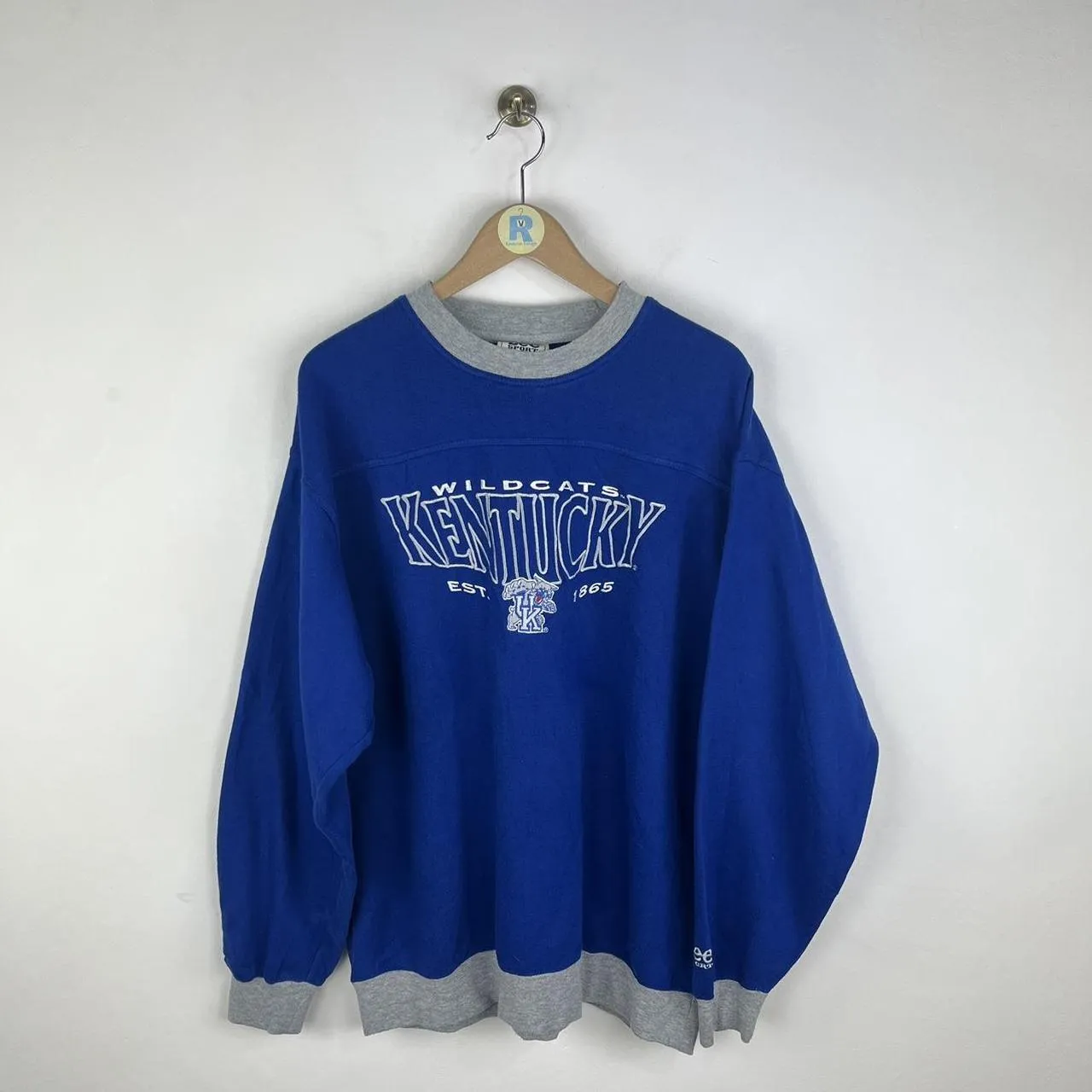 Vintage LEE Kentucky Wildcats USA Sweatshirt Embroidered (XL)