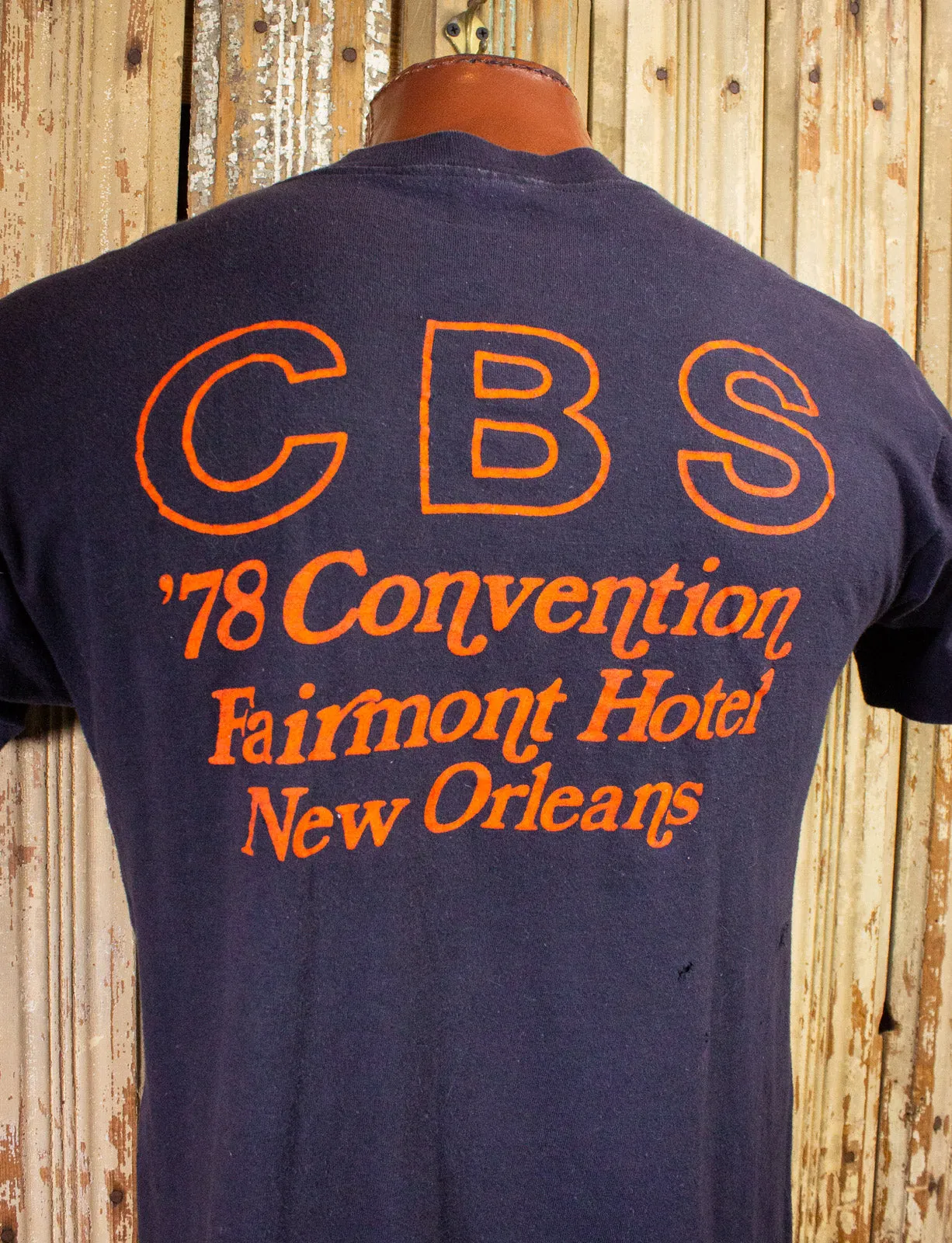 Vintage Showco CBS Convention T Shirt 1978 Large