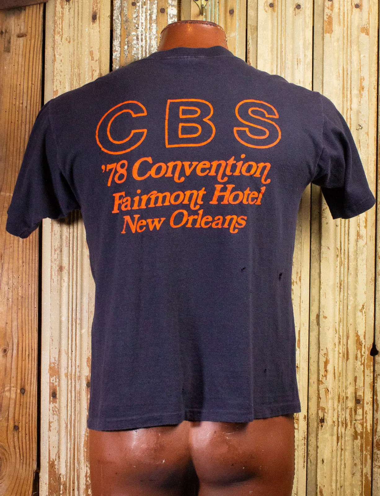 Vintage Showco CBS Convention T Shirt 1978 Large