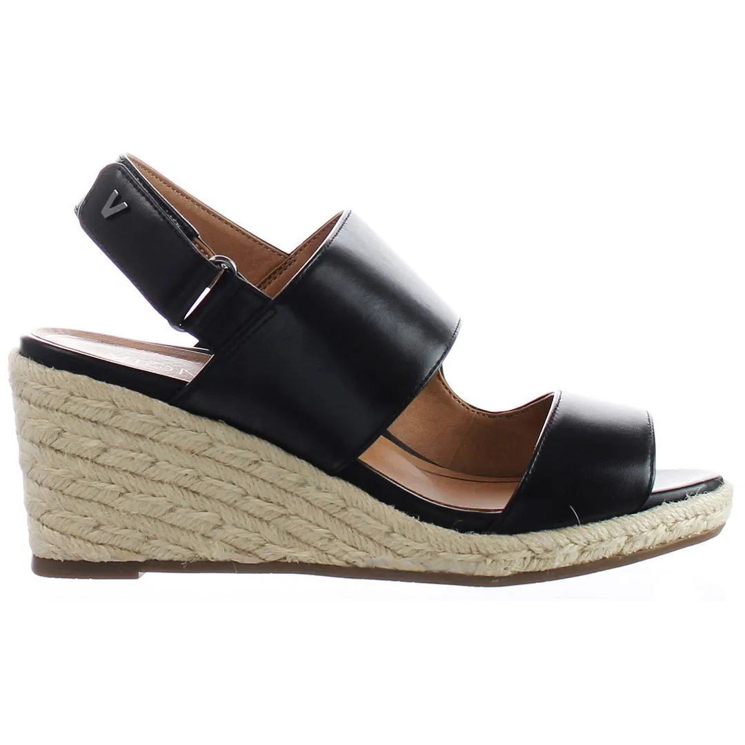 Vionic Brooke Black Womens Wedges