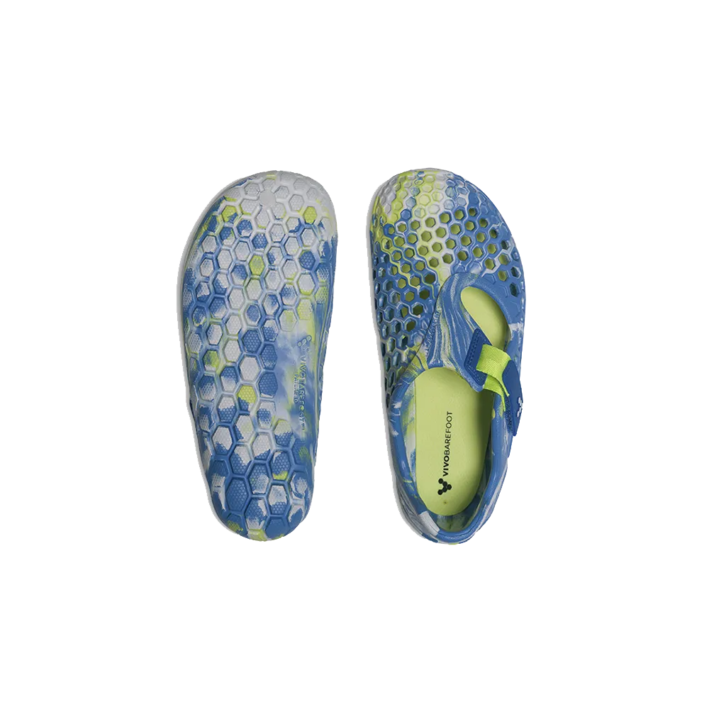 Vivobarefoot Ultra Bloom Preschool Blue Aqua