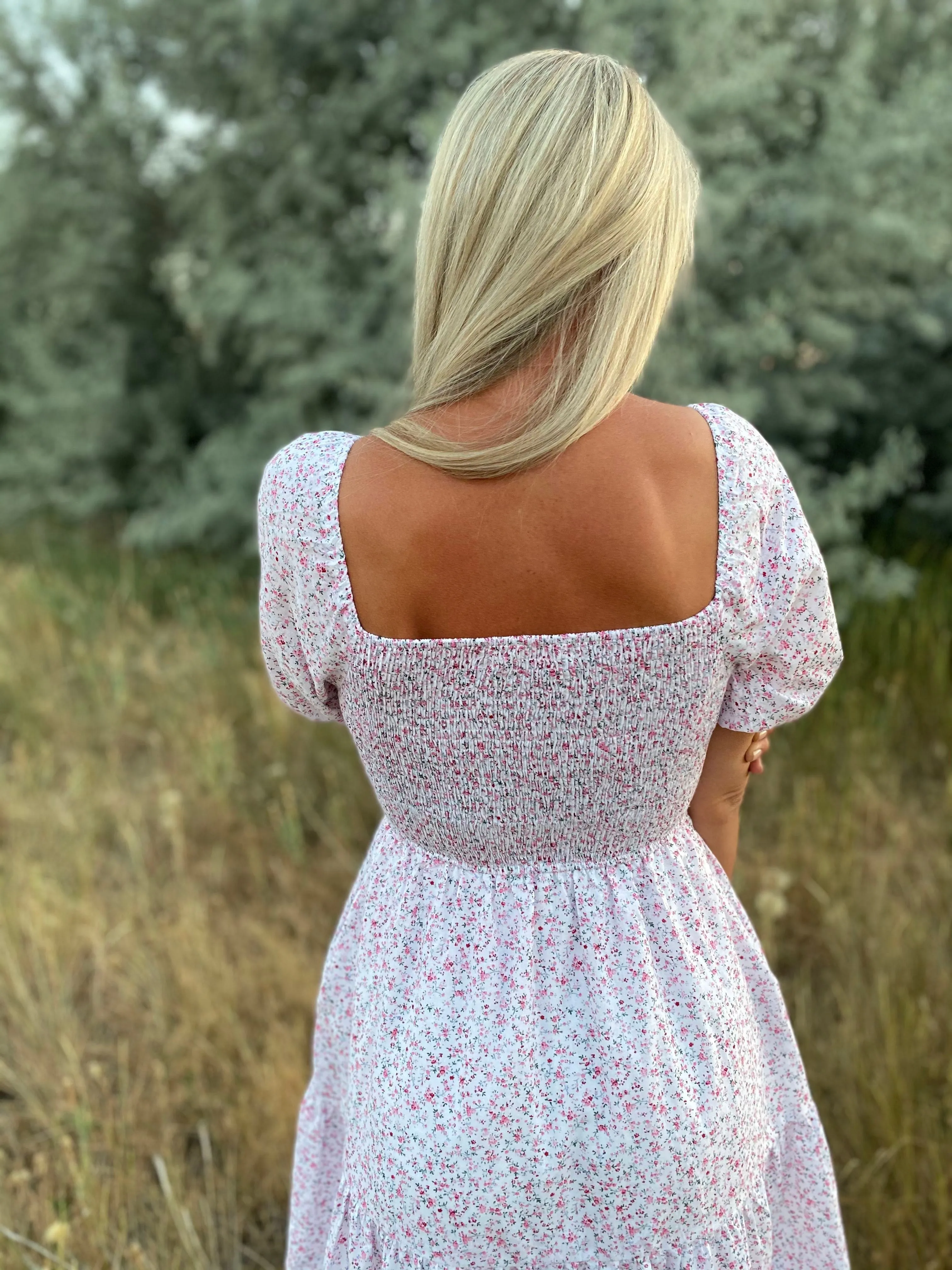 Willow Floral Flare Dress