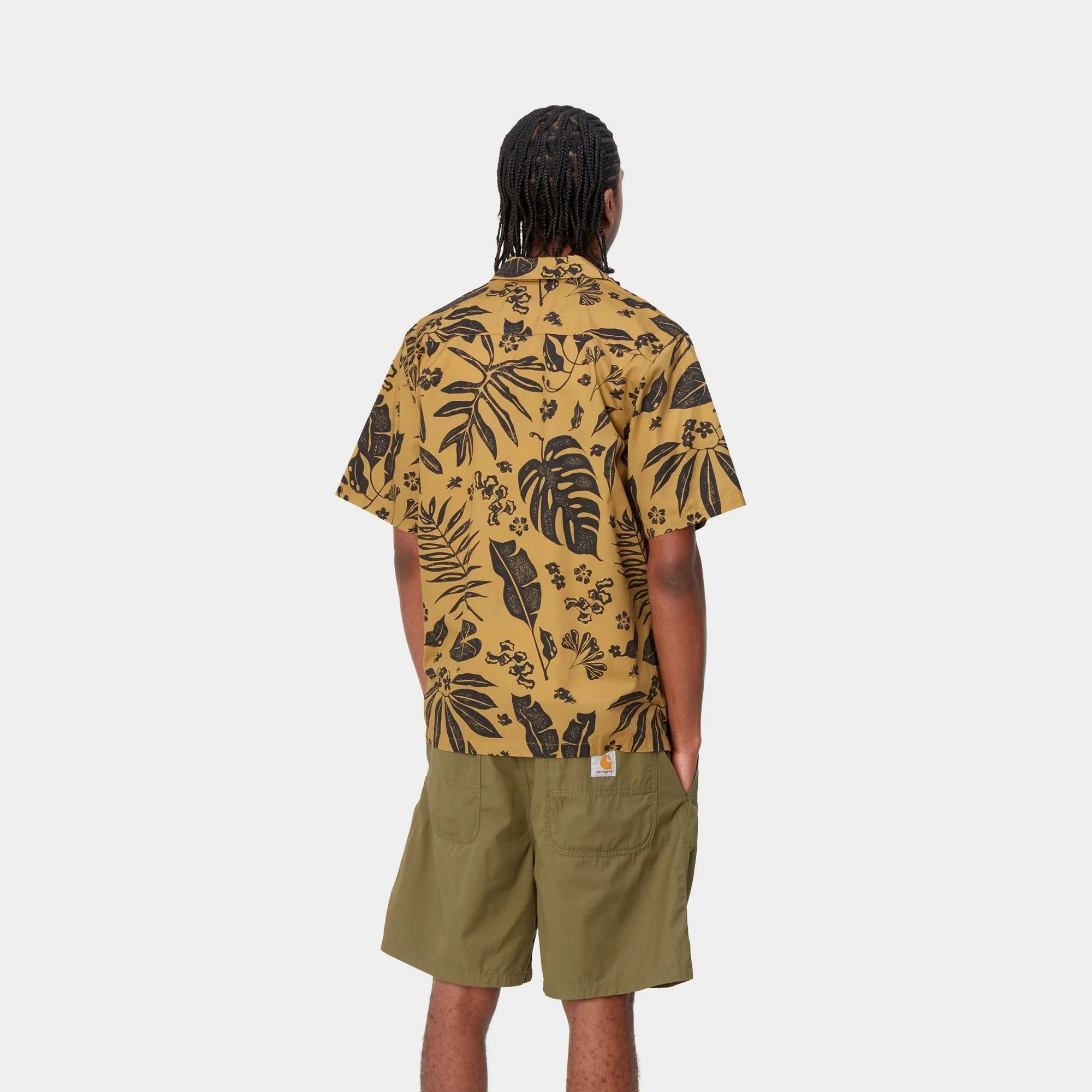 Woodblock Print Shirt | Bourbon